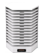 OPREA 12-tray compact edgebanding storage tower - White